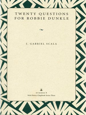 cover image of Twenty Questions for Robbie Dunkle